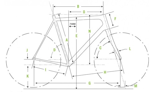 Cannondale Optimo Claris 2020 геометрия